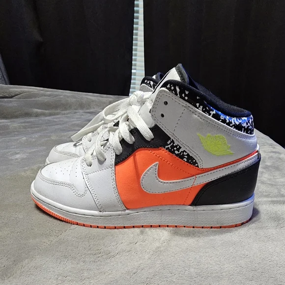 Colorful High-Top Sneakers